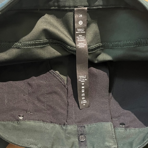Lululemon ABC Slim Utilitech Pant - Men's Size 28*30 - Green - Picture 7 of 12